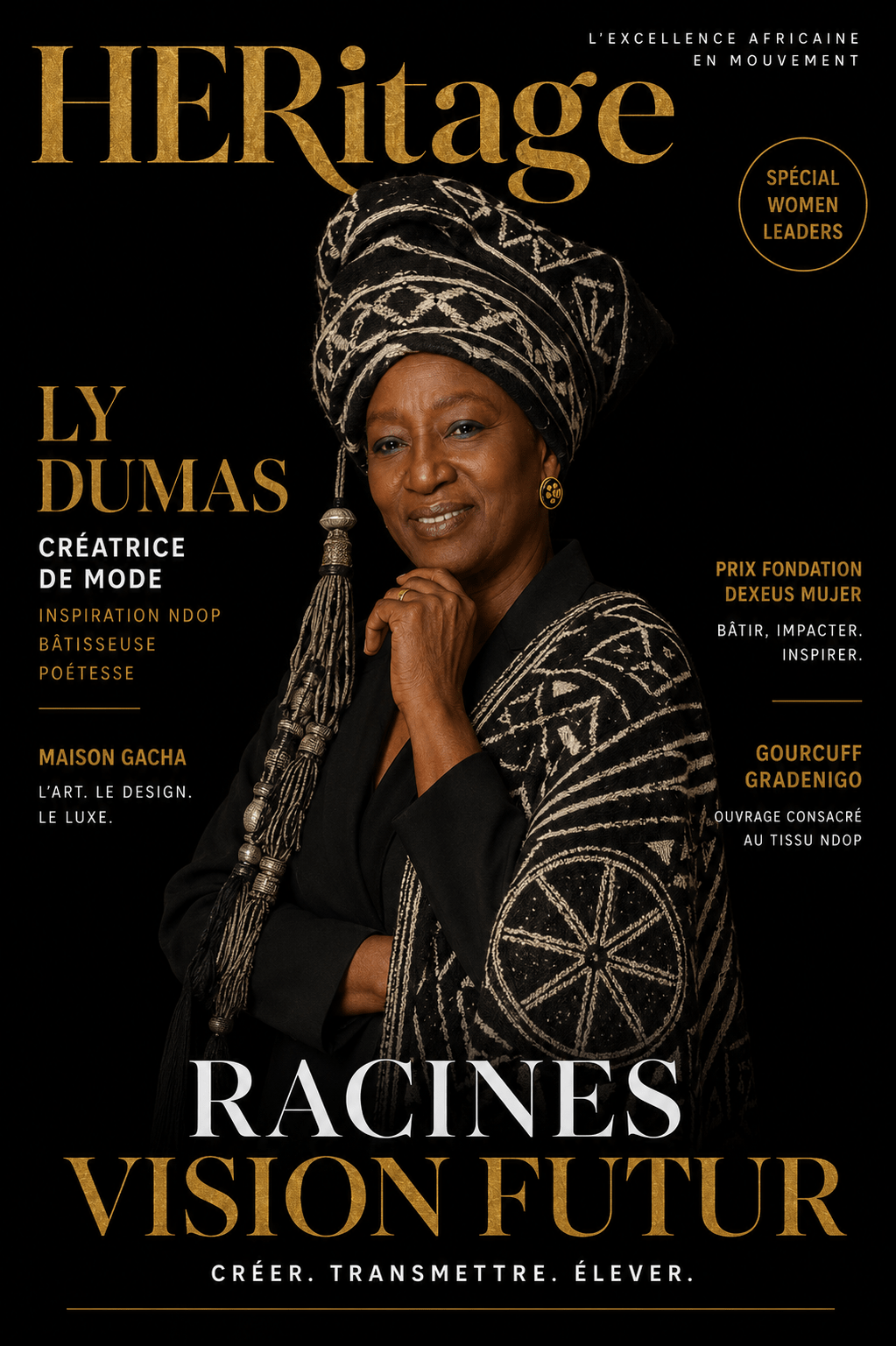 Ly Dumas : Quand le Ndop bamiléké entre chez Hermès et s’offre au monde