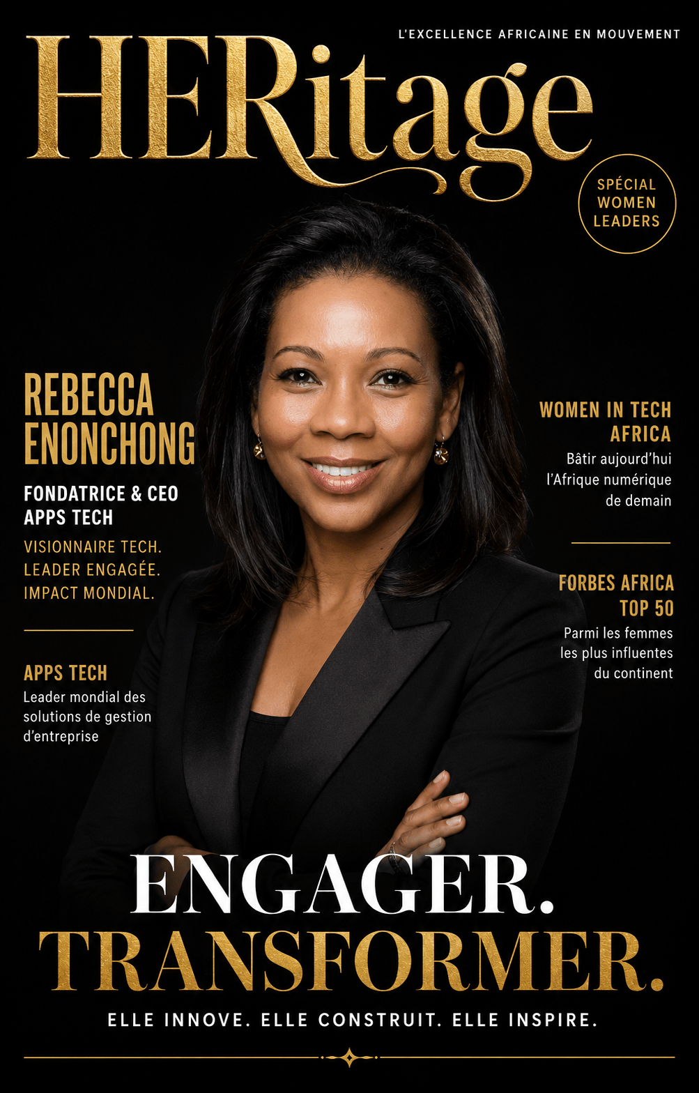 Rebecca Enonchong :la Camerounaise qui réécrit les règles du commerce mondial