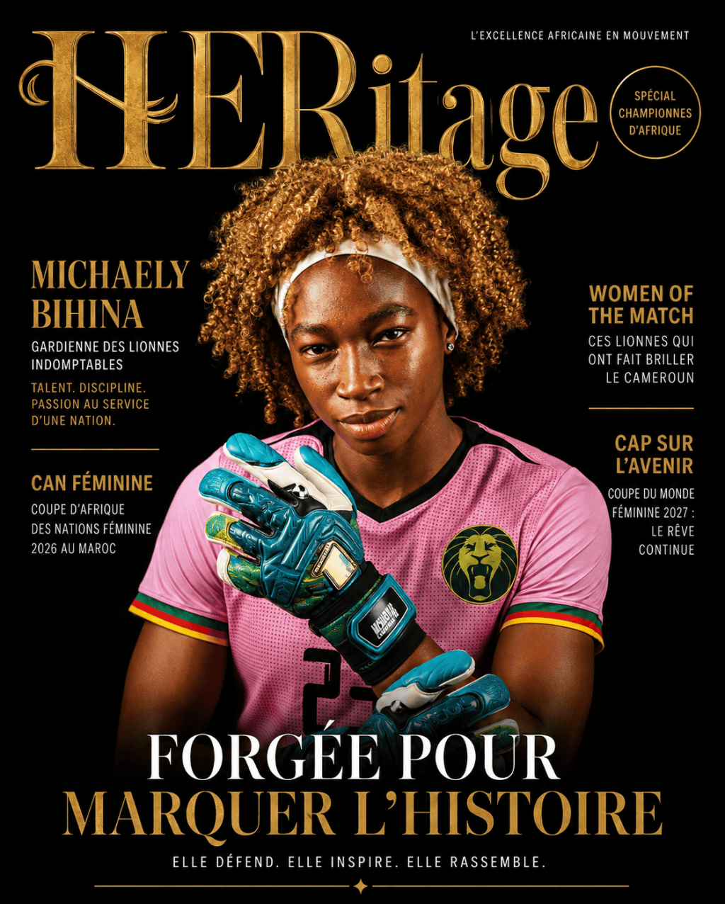 Michaely Bihina : la gardienne qui a offert au Cameroun son premier sacre continental