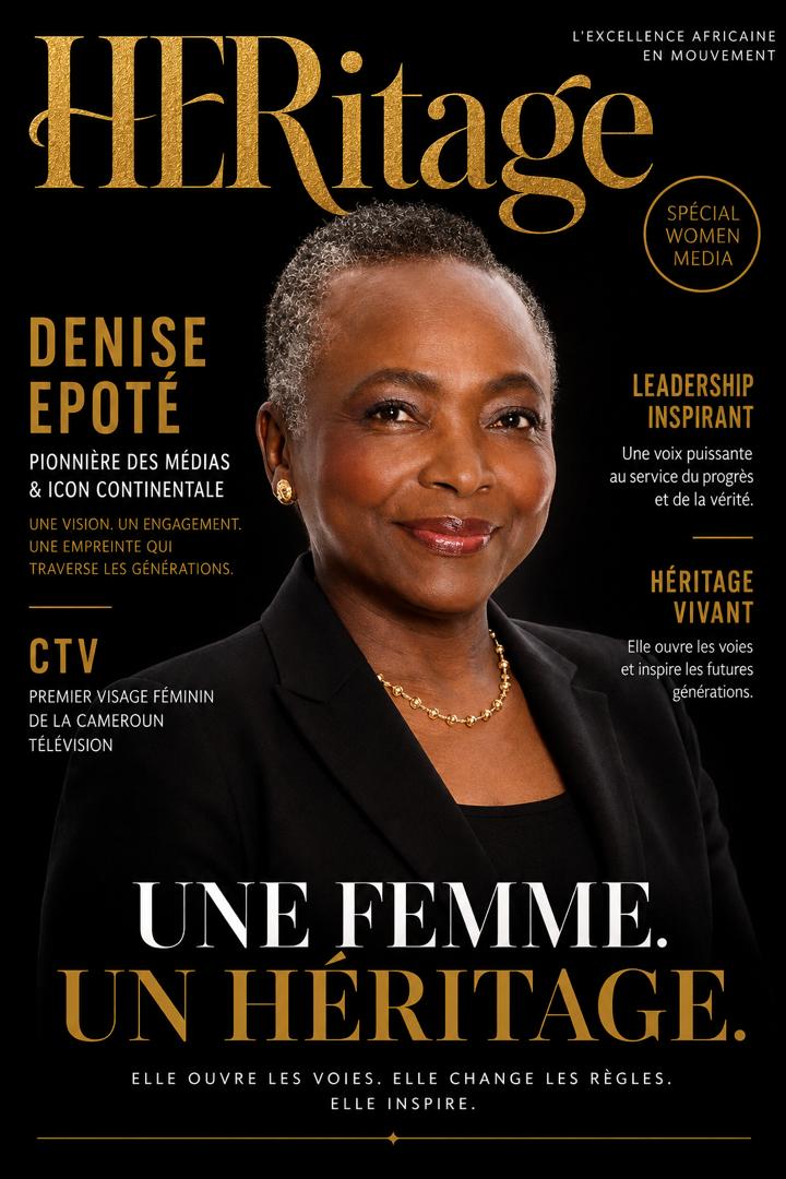 Denise Epoté : la voix qui a porté l’Afrique sur les écrans du monde